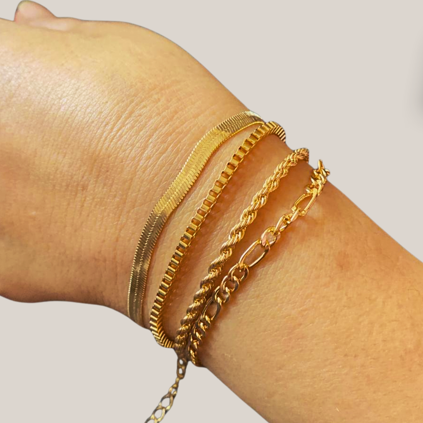 Women's 3mm Gold Rope Chain