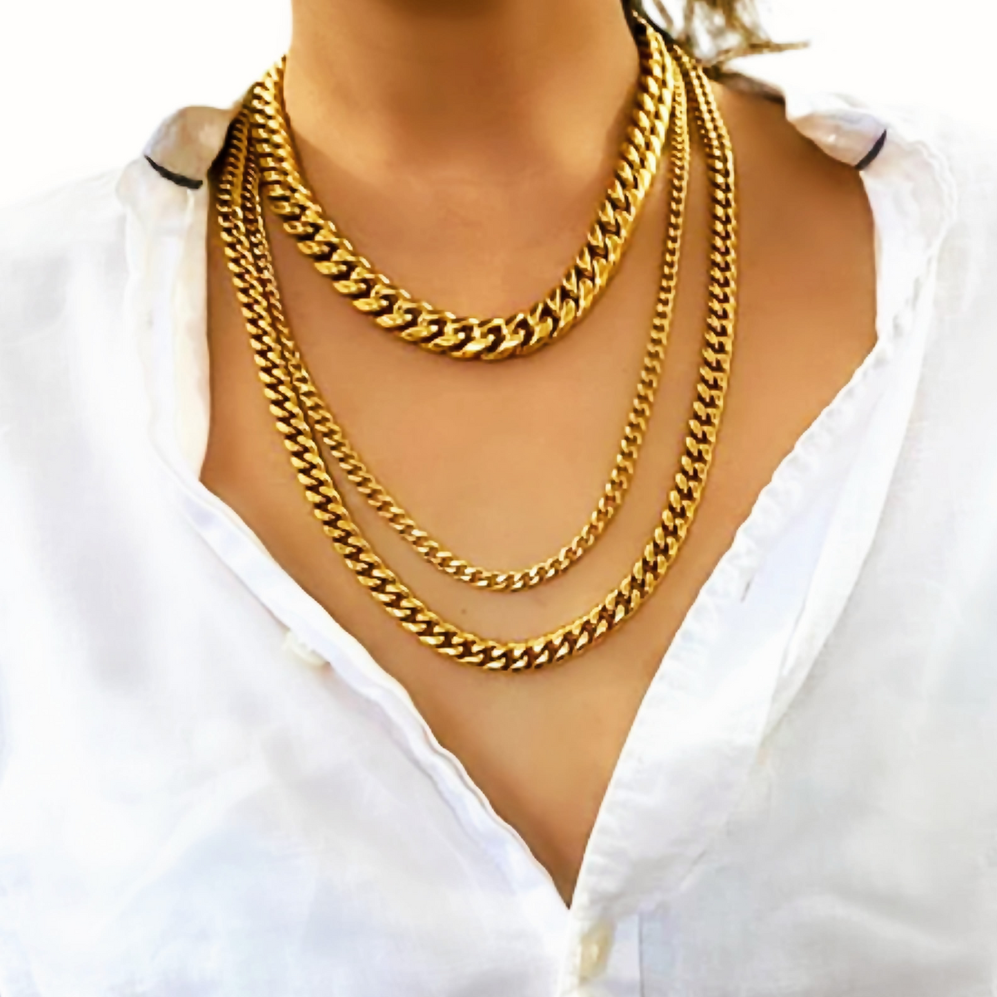 Classic Cuban Chain Gold