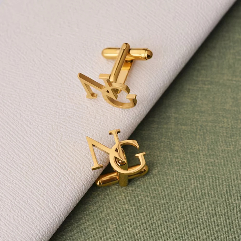 Custom Initial Cufflinks