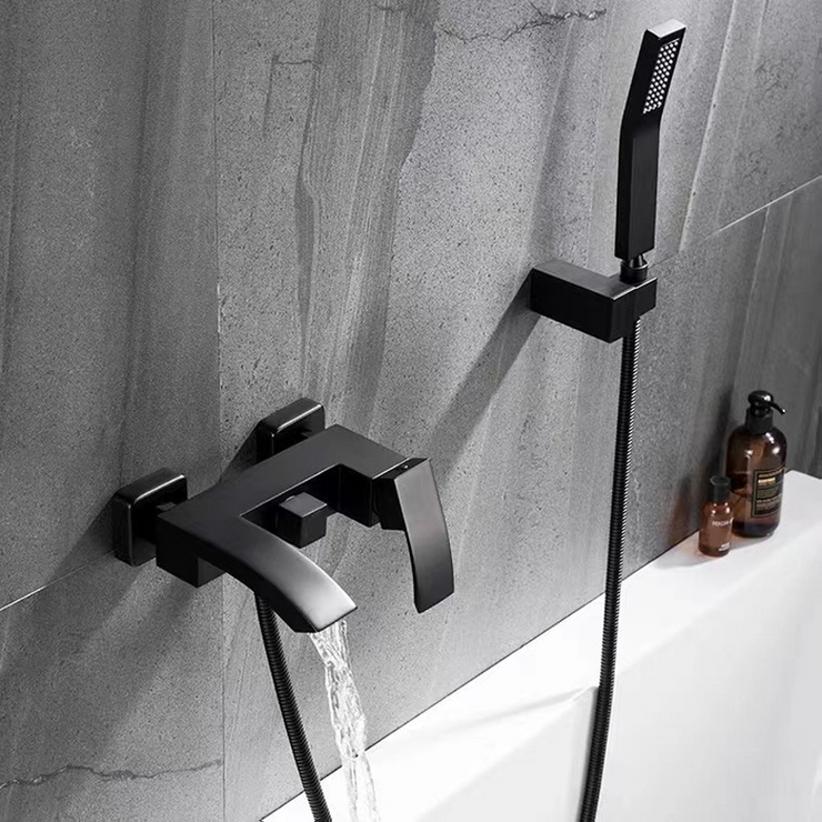 Ridge Ridge Wall Mount Waterfall Bathtub Faucet