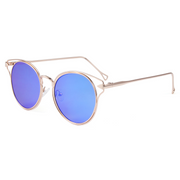 Metal Cat Eye Frame Retro Sunglasses