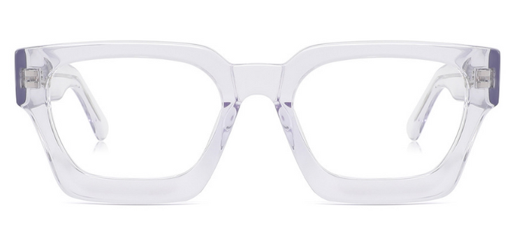 Transparent Plate Frame Anti-Blue Glasses