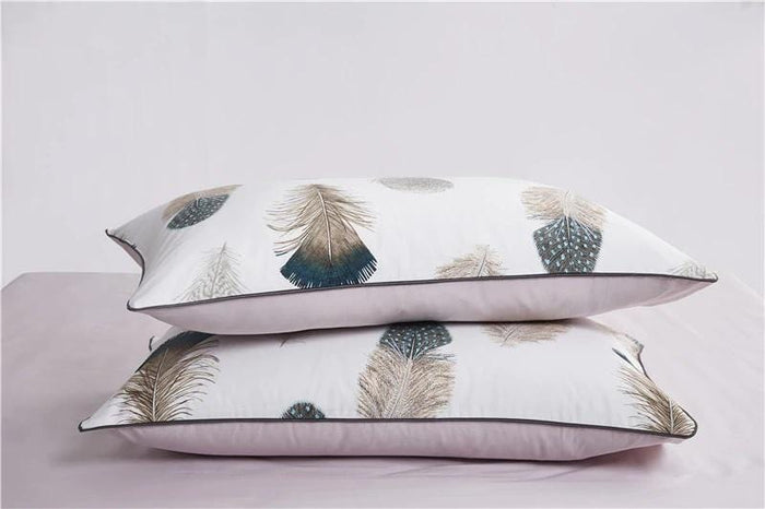 Feathers Duvet Cover Set (Egyptian Cotton)