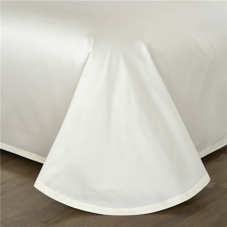 Serenity Cream Duvet Cover Set (Egyptian Cotton)