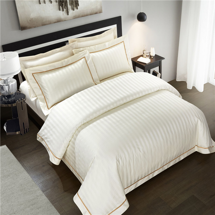 Serenity Cream Duvet Cover Set (Egyptian Cotton)