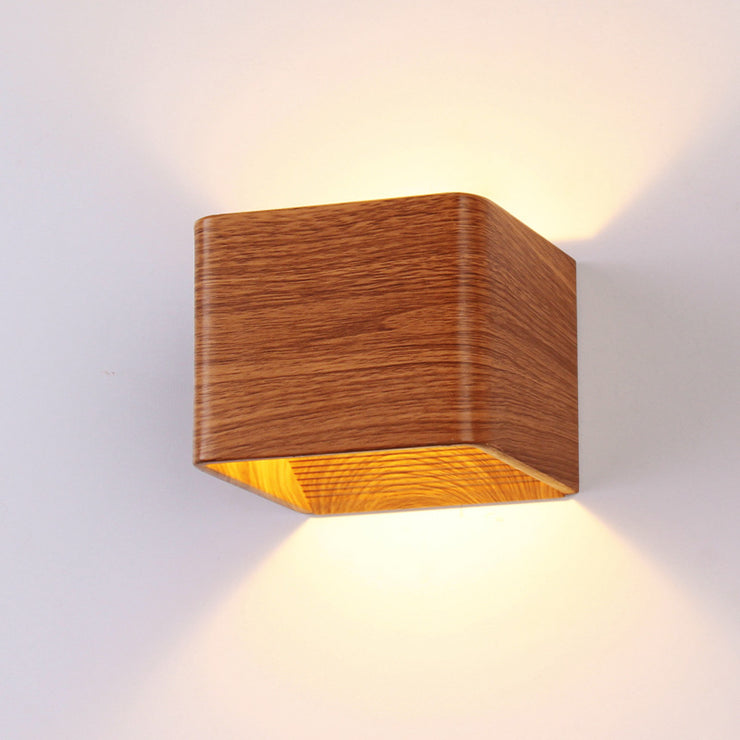 Modern LED Up Down Cube Wall Lamp