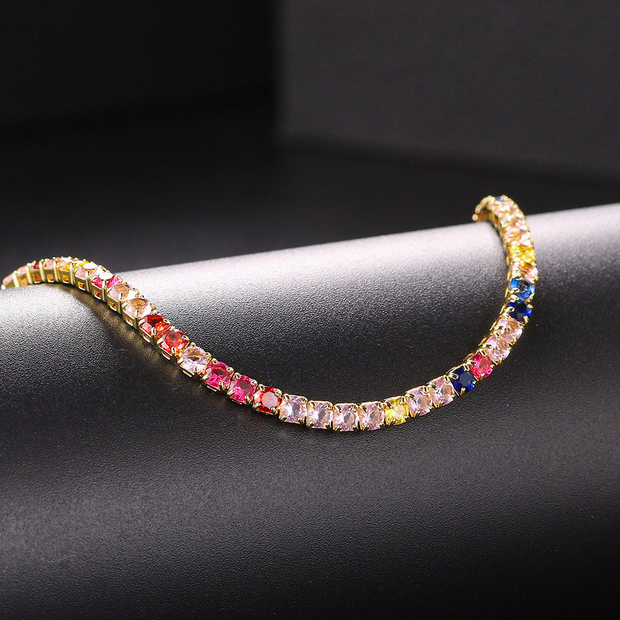 Zircon Tennis Necklace