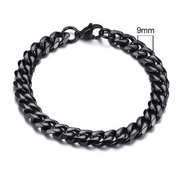 Stainless Steel Cuban Chain Bracelet