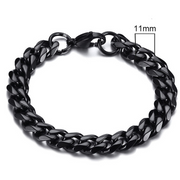 Stainless Steel Cuban Chain Bracelet