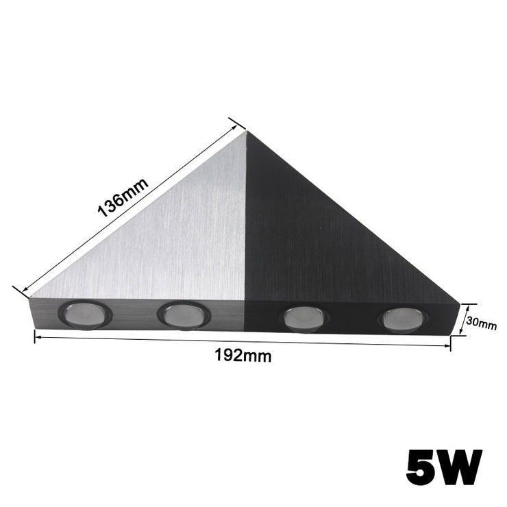 Modern LED Triangle Wall Lamp