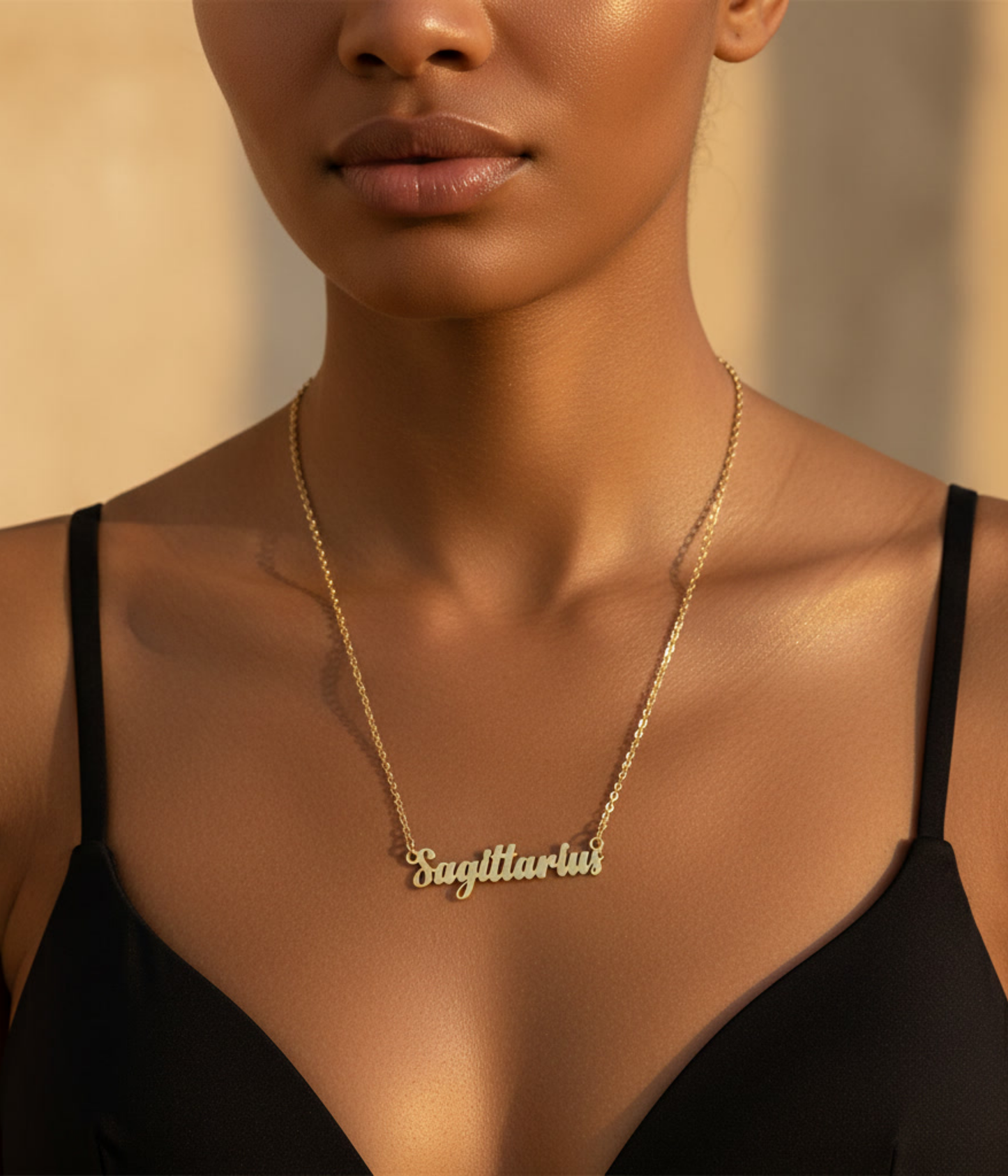 Personalized Zodiac Name Necklace