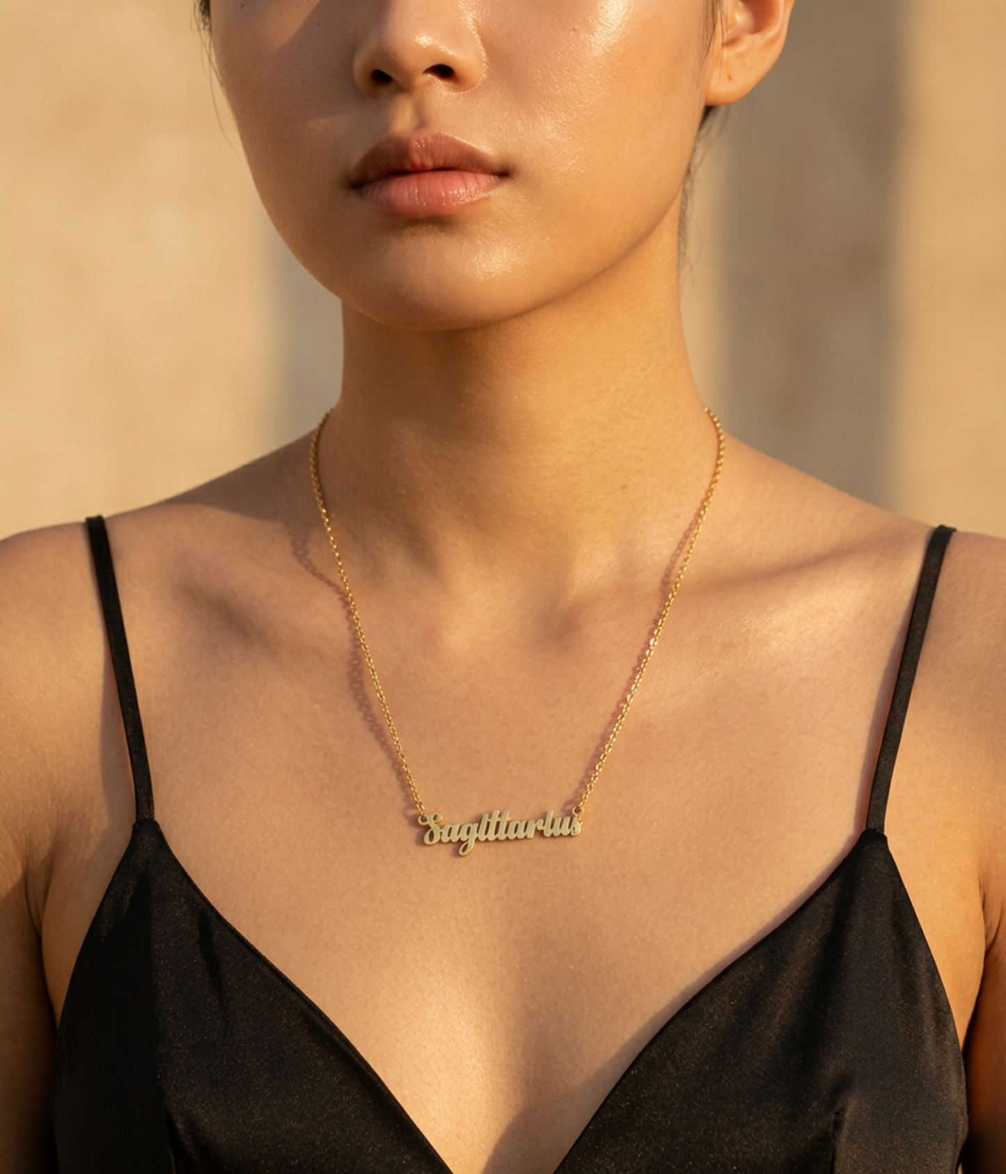 Personalized Zodiac Name Necklace