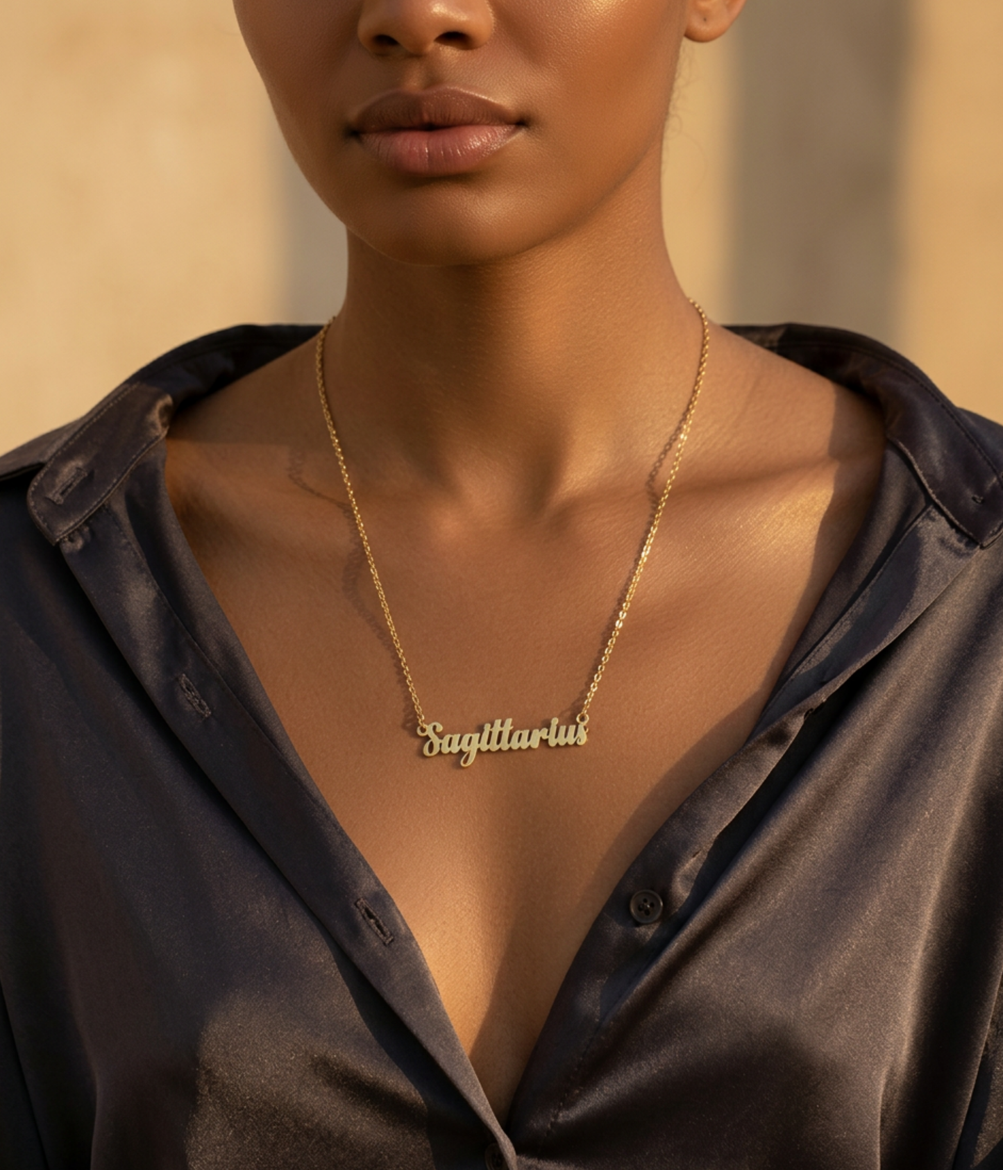 Personalized Zodiac Name Necklace