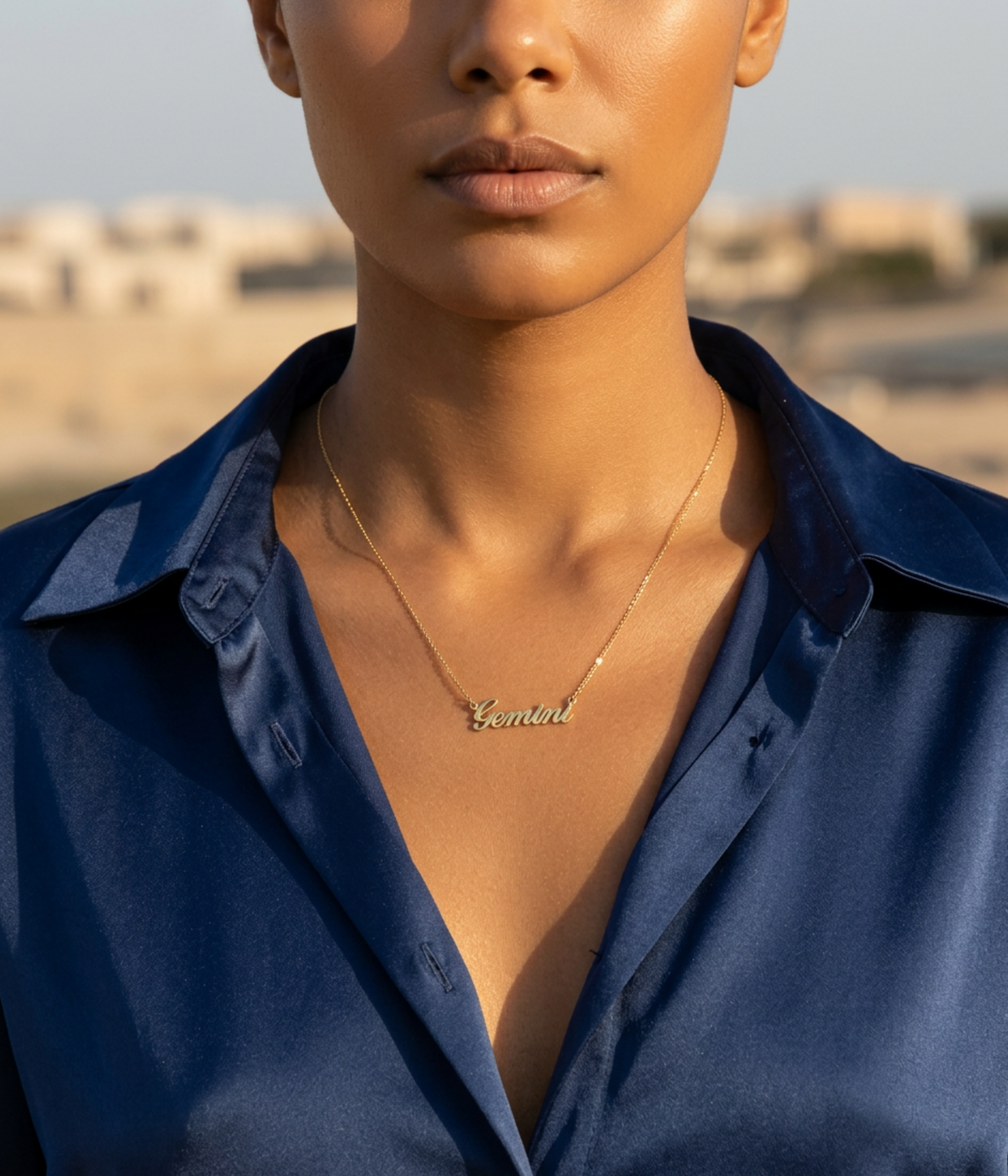 Personalized Zodiac Name Necklace