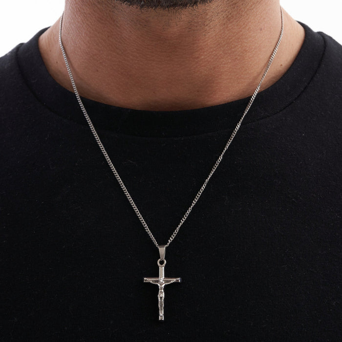 Stainless Steel Cross Pendant Chain