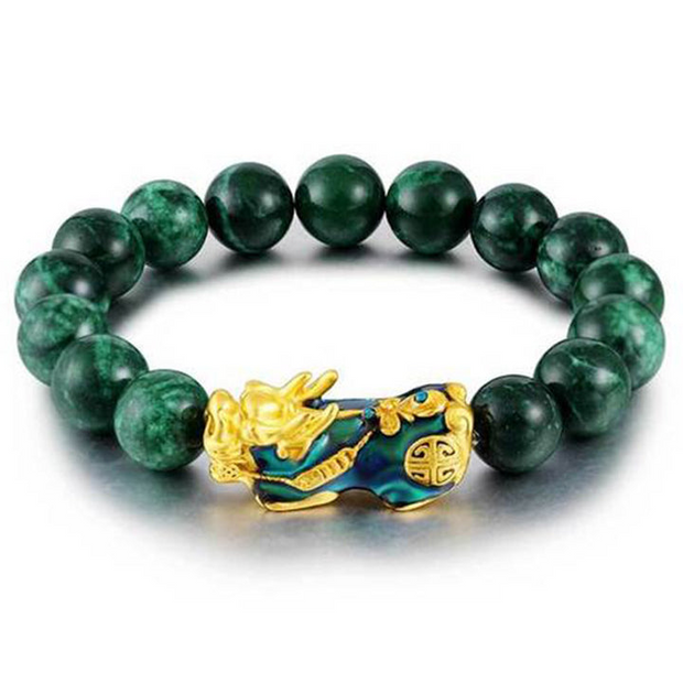 Feng Shui PiXiu Jade Bracelet for Protection