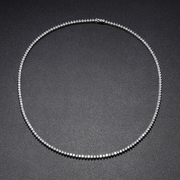 Simple Silver Tennis Chain