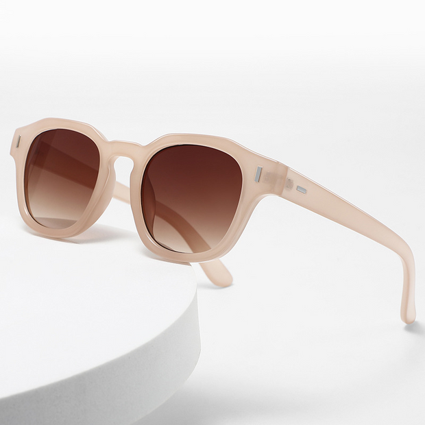 Translucent Frame Anti-UV Sunglasses