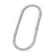 9mm Square Zircon Necklace