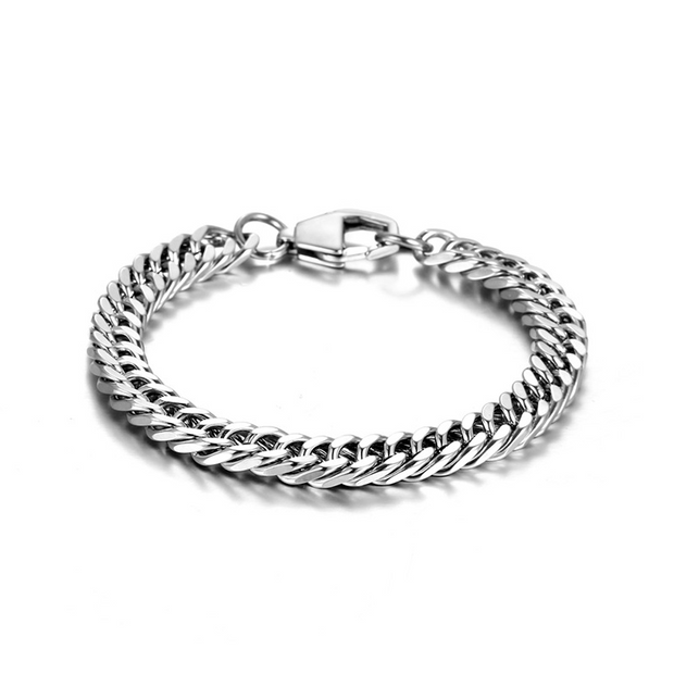 Titanium Steel Cuban Bracelet