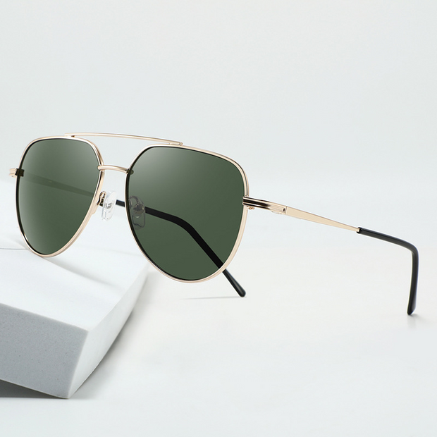 Metal Frame Anti-UV Sunglasses