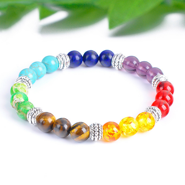 7 Chakra Healing Crystal Bracelet