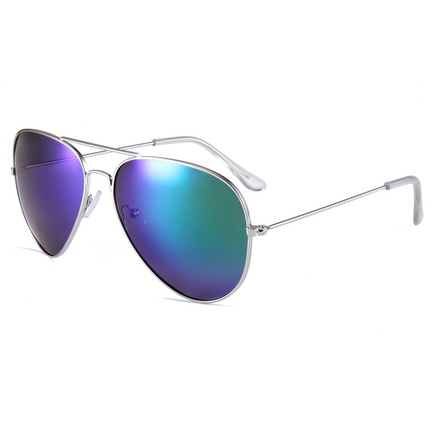 Nickel White Frame Polarized Sunglasses