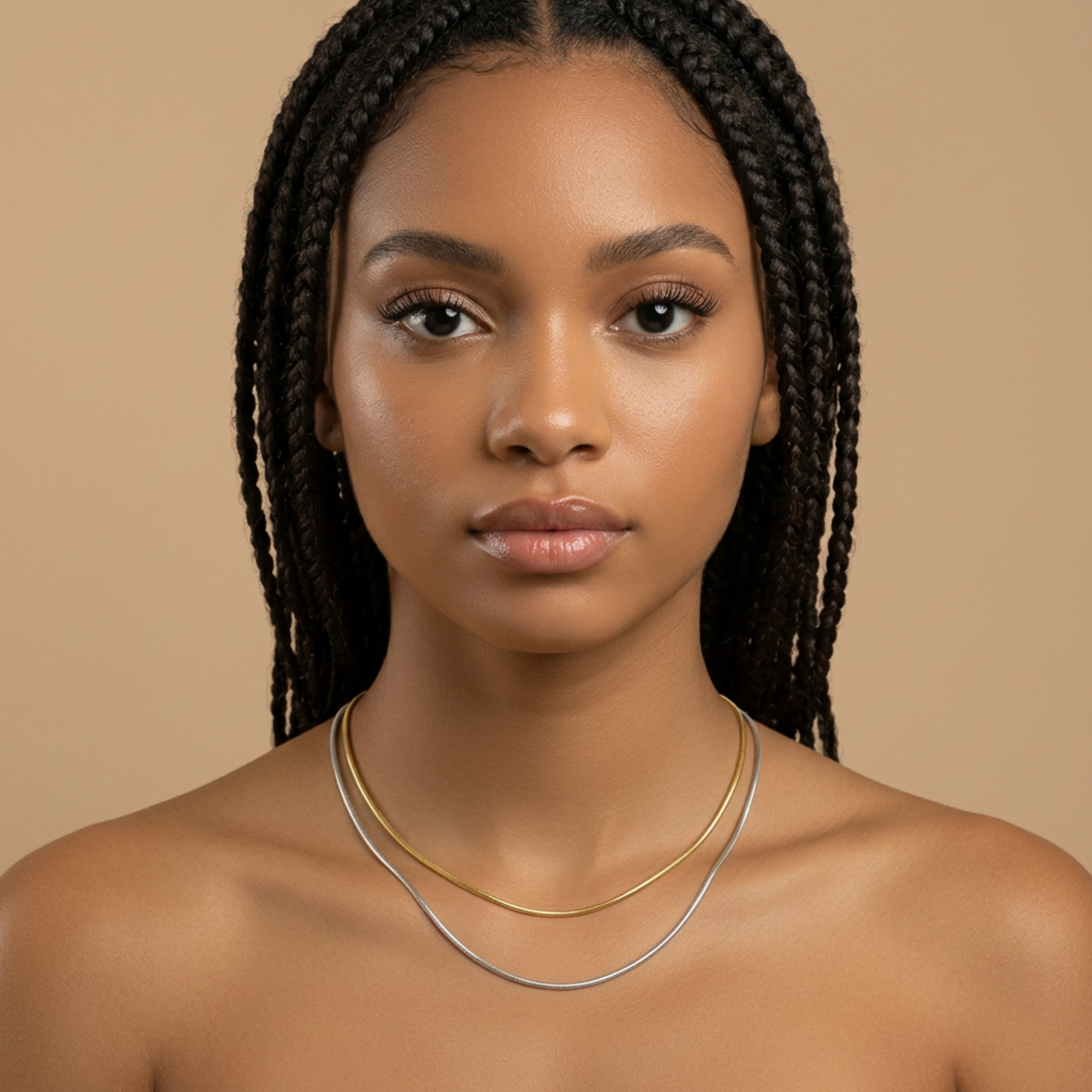 Women's 3mm Gold Snake Chain