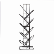 Metal Grid Tree Bookshelf