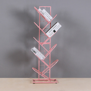 Metal Grid Tree Bookshelf