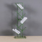 Metal Grid Tree Bookshelf