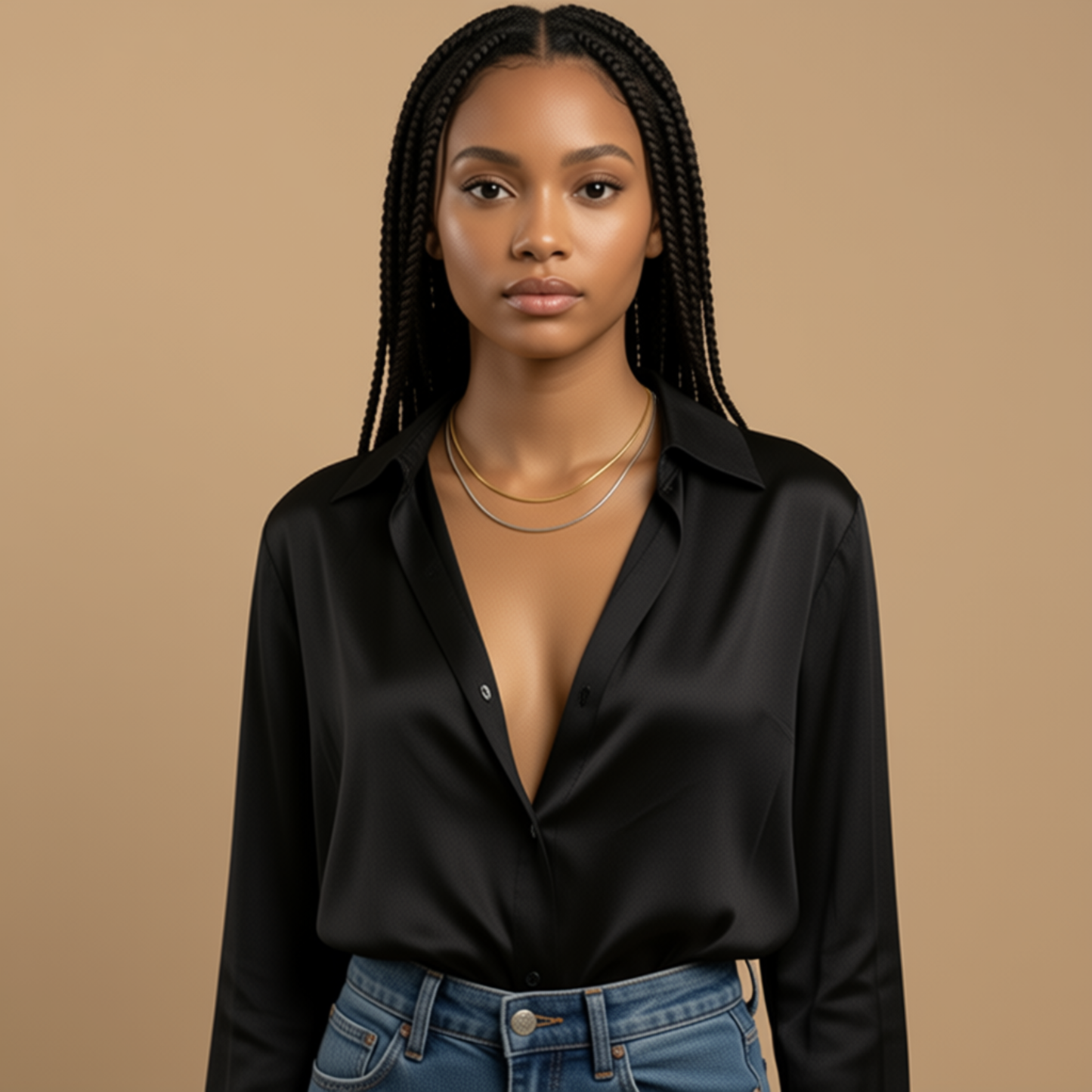 Women's 3mm Gold Snake Chain