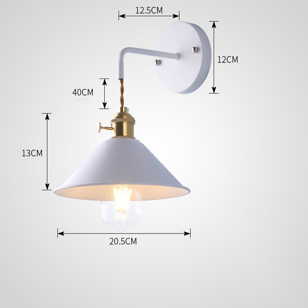 Linus - Vintage Plated Wall Lamp