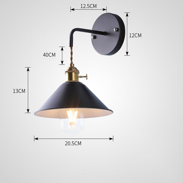 Linus - Vintage Plated Wall Lamp