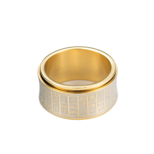 Protective Scriptures Spinner Ring