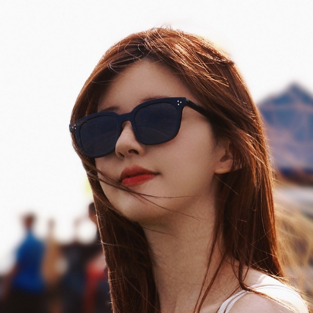 Rectangle Frame Polarized Sunglasses