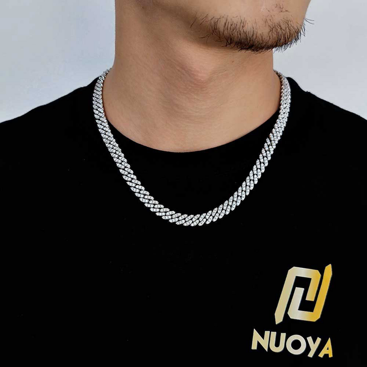 8mm Prong Cuban Chain