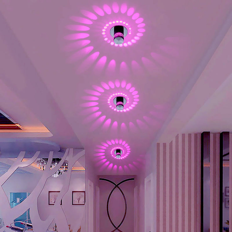 Modern Swirl LED Ceiling Light