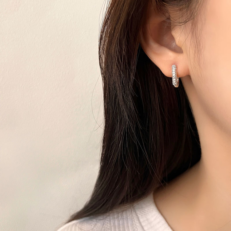 925 Silver Mini Hoop Earrings