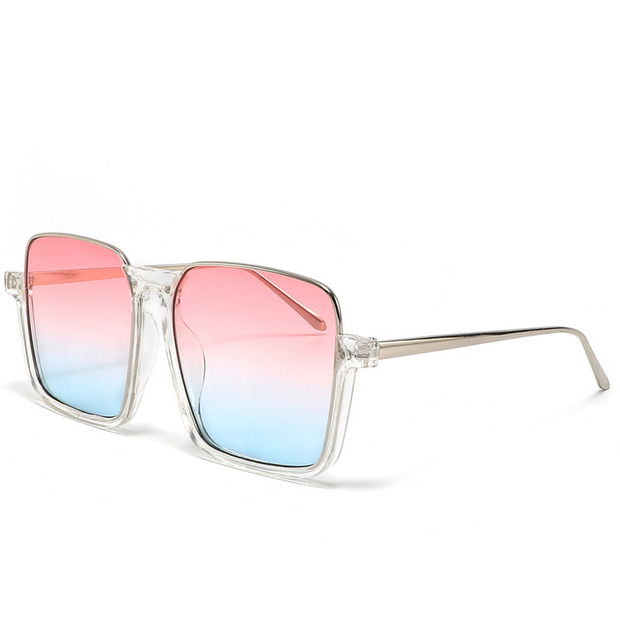 Lower Half Square Frame Sunglasses
