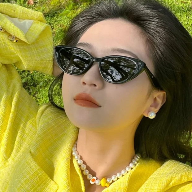 Cat Eye Frame Anti-UV Sunglasses