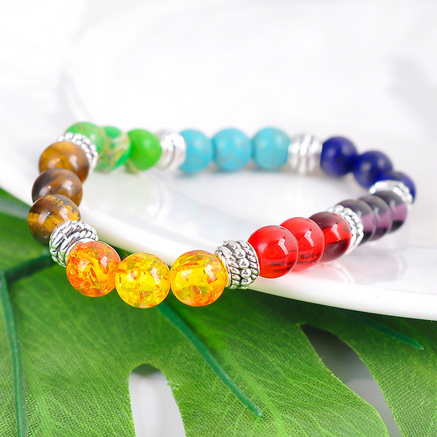 7 Chakra Healing Crystal Bracelet