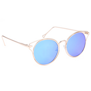 Metal Cat Eye Frame Retro Sunglasses