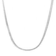 5mm Silver Cuban Chain