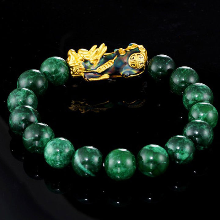 Feng Shui PiXiu Jade Bracelet for Protection