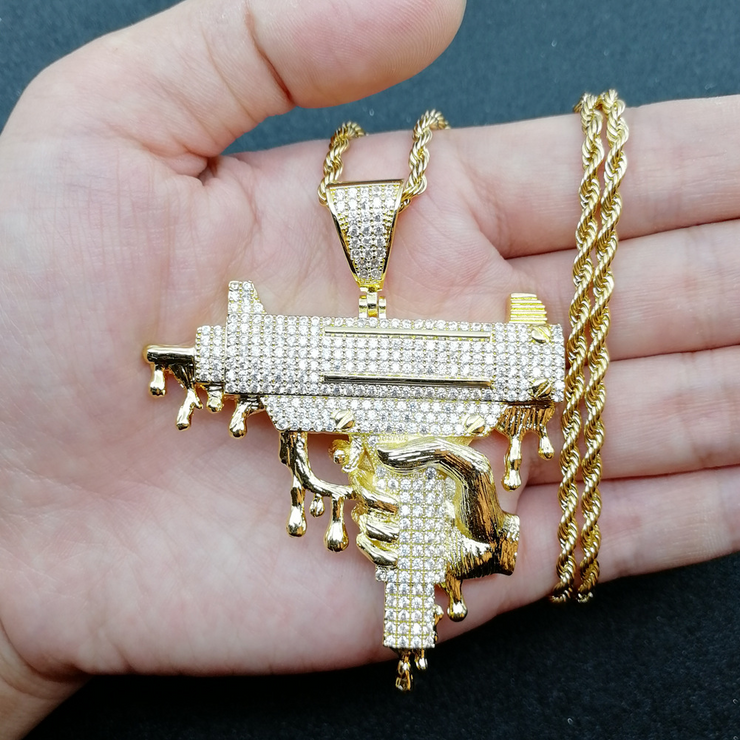 Zircon UZI Pendant