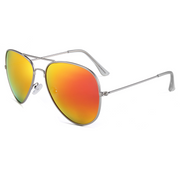 Nickel White Frame Polarized Sunglasses