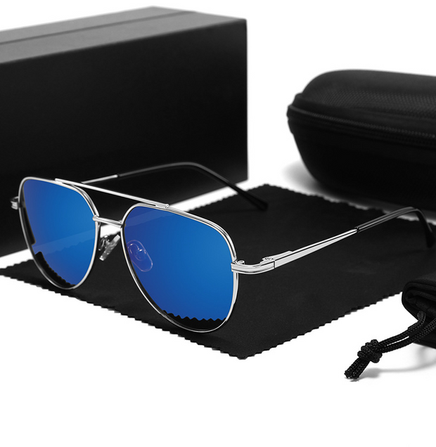 Metal Frame Anti-UV Sunglasses