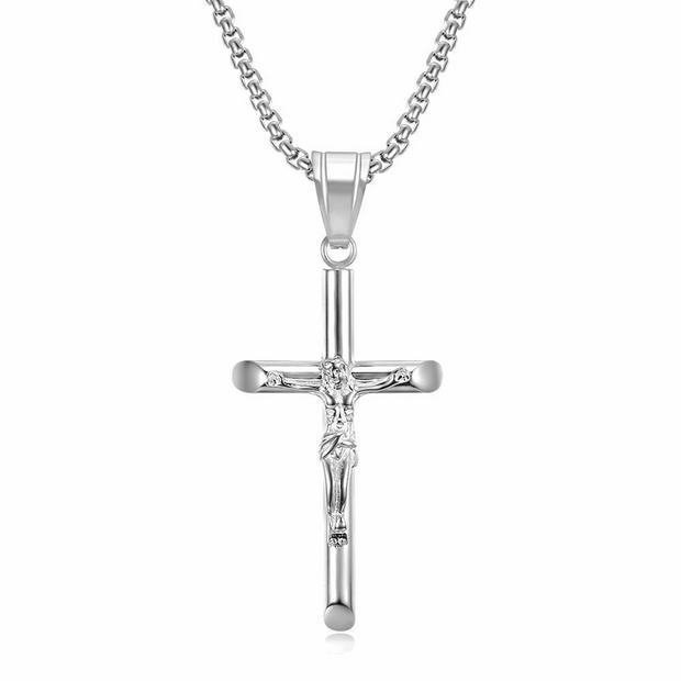 Stainless Steel Cross Pendant Chain