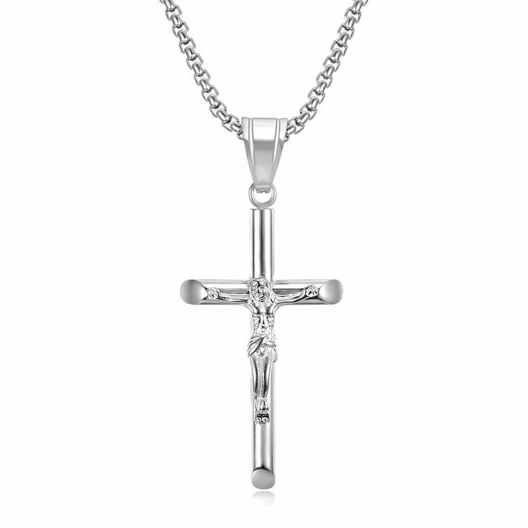 Stainless Steel Cross Pendant Chain